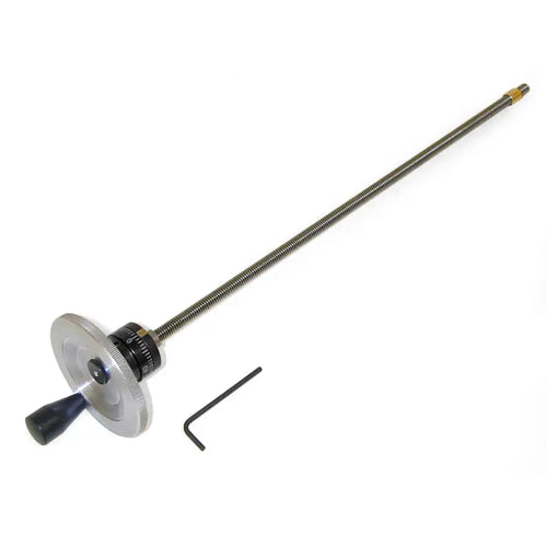 Sherline 2-1/2″ Zero Adjustable Handwheel w/ 11″ Leadscrew Assembly (Metric)