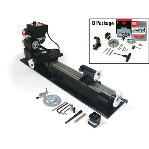 Sherline Manual 17-Inch Benchtop Lathe Package B (Inch) (EU)