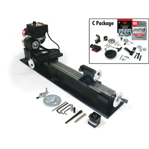 Sherline Manual 17-Inch Benchtop Lathe Package C (Metric) (EU)