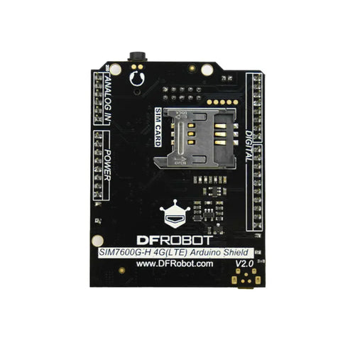 SIM7600G-H CAT4 4G/LTE Shield for Arduino