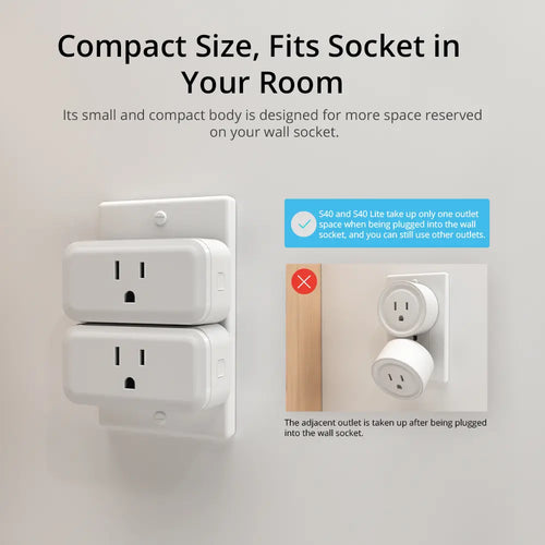 SONOFF iPlug Series Wi-Fi Smart Plug (S40 - Type A)