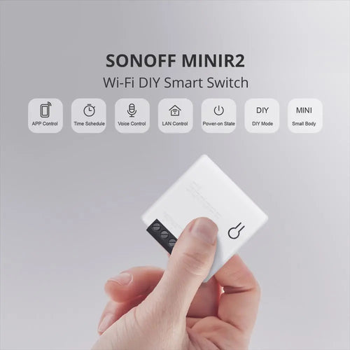 SONOFF MINIR2 – 2 Way Smart Switch (MINI Upgrade) (1 pcs)