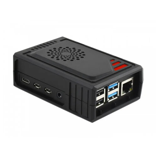 Spacecraft Style Case For Raspberry Pi 4 w/ Cooling Fan & Separate Dock