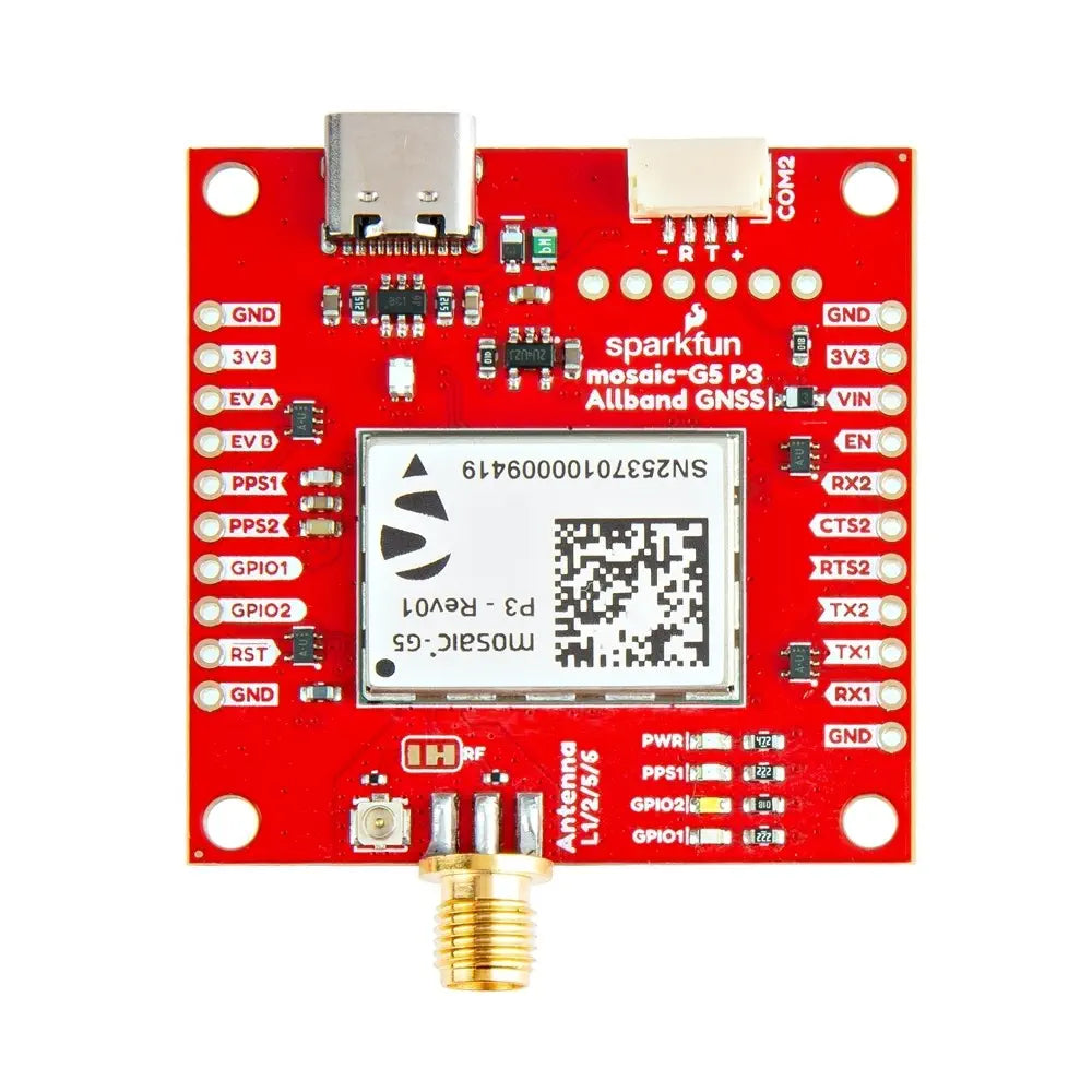 SparkFun GNSS RTK Breakout - mosaic-G5 P3