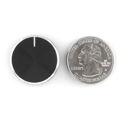 Sparkfun Black Metal Knob - 14x24mm