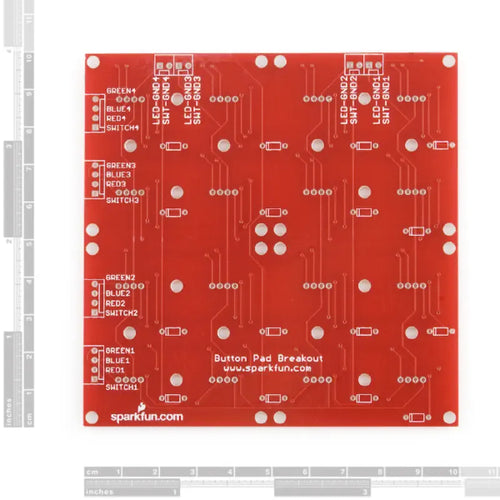 Sparkfun Button Pad 4x4 - Breakout PCB