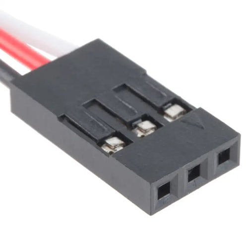 Sparkfun Jumper Wire - 0.1in., 3-Pin, 6in. (Black, Red, White)