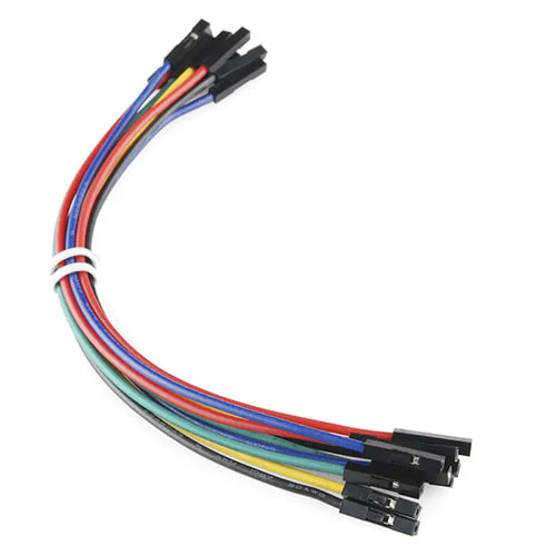 Sparkfun Jumper Wires Premium 6In. F/F - 20 AWG (10 Pack)