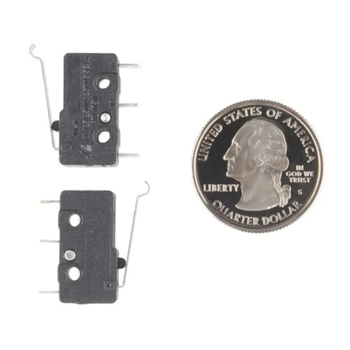 Sparkfun Mini Microswitch - SPDT (Offset Lever, 2-Pack)