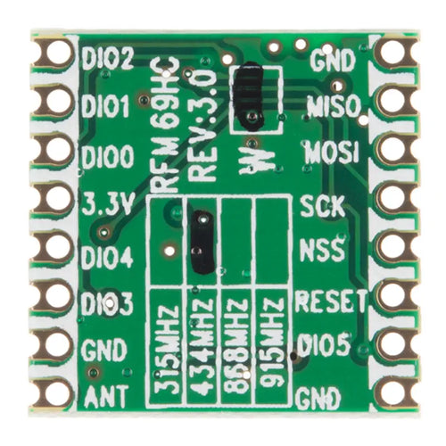 Sparkfun RFM69HCW Wireless Transceiver - 434MHz