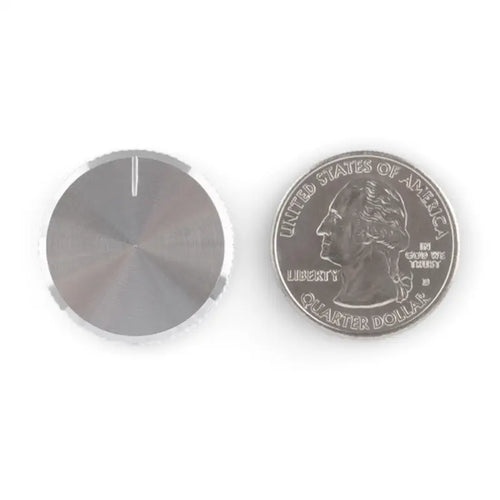 Sparkfun Silver Metal Knob - 14x24mm