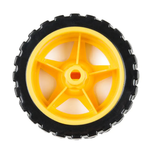 Sparkfun Wheel - 65Mm (Rubber Tire, Pair)