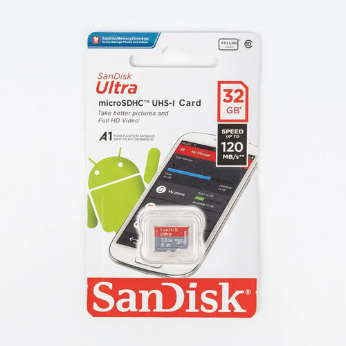 Sunfounder SanDisk 32GB Ultra MicroSDHC UHS-I Memory Card