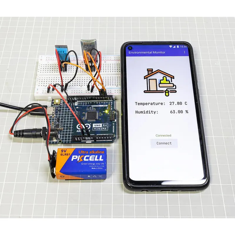 SunFounder Ultimate Sensor Kit with Original Arduino Uno R4 Minima ...