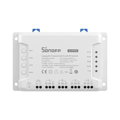 SONOFF 4CHPROR3 4-Gang Wi-Fi Smart Switch W/ RF Control