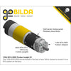 Threaded REV to Thru-Hole goBILDA Pattern Adaptor (16-9)