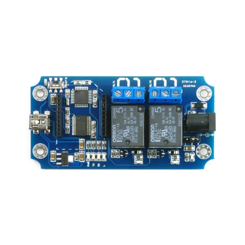 Tinysine TOSR02 - 2 Channel USB/Wireless Relay Module - RobotShop