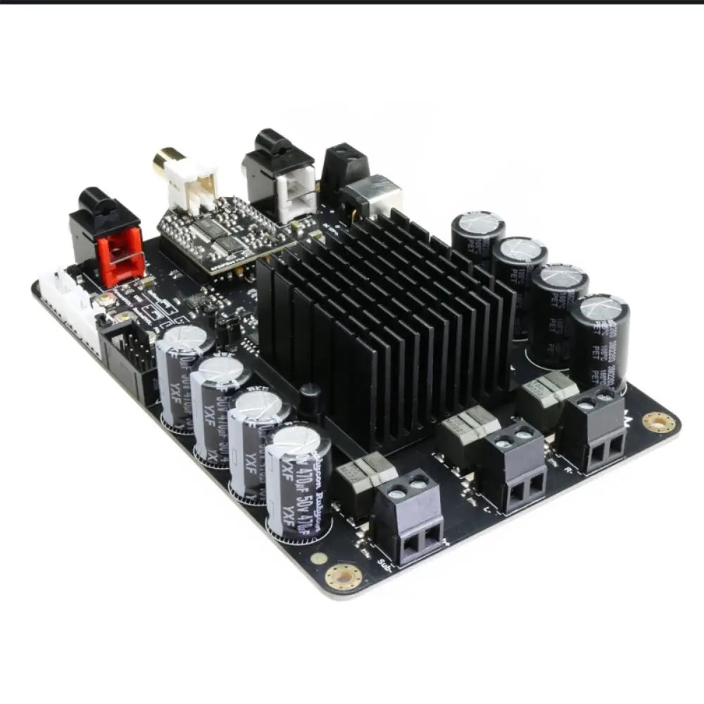 Tinysine 2 x 50W + 100W 2.1 Channels SPDIF Coaxial+DSP Amplifier Board - TSA7800C
