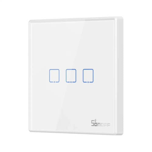 SONOFF T2EU-RF – Wall Panel Sticky 433MHz Wireless RF Remote 1-3 Gang (3 Gang)