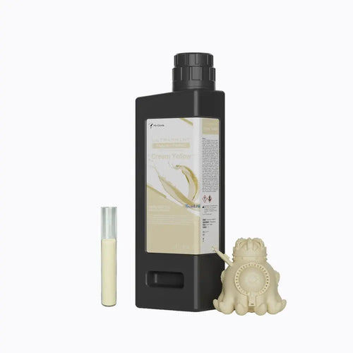 HeyGears UltraPrint-Production PAWR10 Wear-Resistant Resin (Cream Yellow) 1000g