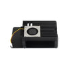 Waveshare Case (H), Temperature-Controlled Blower Fan for RPi 5