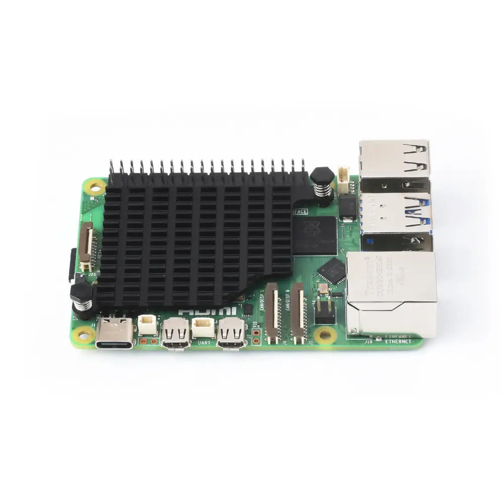 Waveshare Heatsink for Raspberry Pi 5, Thermal Pads, Spring-Loaded Pins ...