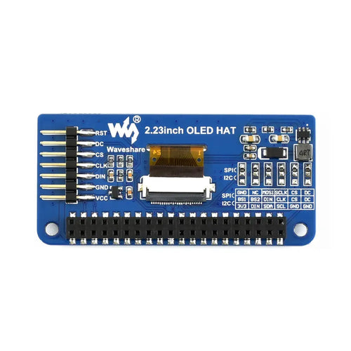 Waveshare 128×32, 2.23" OLED Display HAT for Raspberry Pi