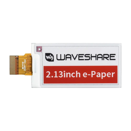 Waveshare 2.13" E-Ink Raw Display Panel, 250x122, 3-Color