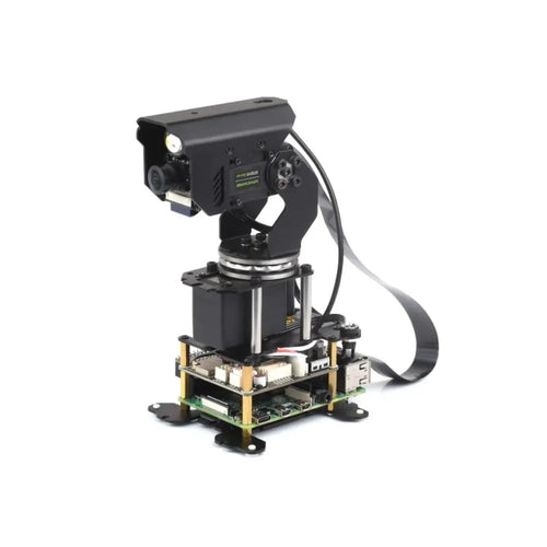 Waveshare 360° Omnidirectional High-Torque 2-Axis Expandable Pan-Tilt Camera Module, Driven by Serial Bus Servos (UK)