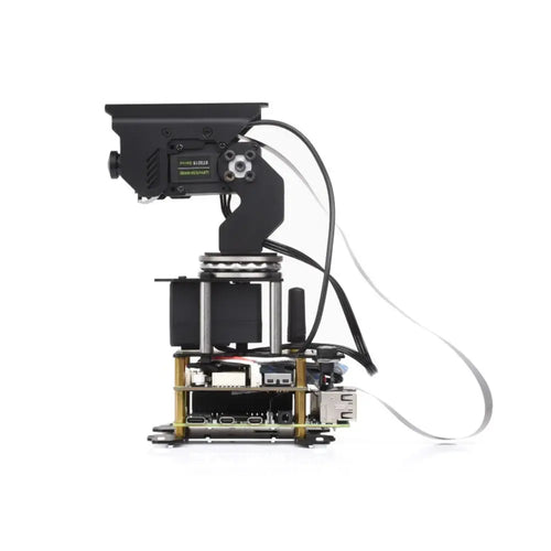 Waveshare 360° Omnidirectional High-Torque 2-Axis Expandable Pan-Tilt Camera Module, Driven by Serial Bus Servos (UK)
