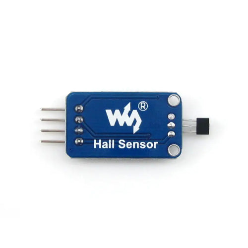 Waveshare 49E Hall Sensor w/ LM393 Comparator, Adjustable Sensitivity, Signal Output Indicator, 2.3V ~ 5.3V, 27.0mm x 15.5mm, Mounting Holes 2.0mm
