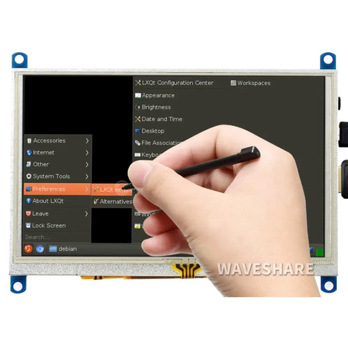 Waveshare 5" Resistive Touch Screen LCD (G), 800×480, HDMI, Various Systems Support
