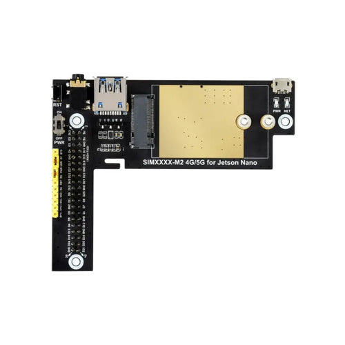 Waveshare 5G/4G/3G Module Designed for Jetson Nano, Multi Mode Multi Band (SIM8202G-M2, EU)