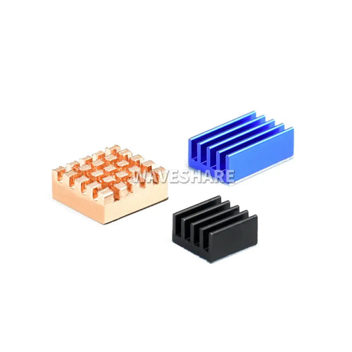 Waveshare Colorful Heat Sink Set for Raspberry Pi 4B/3B+