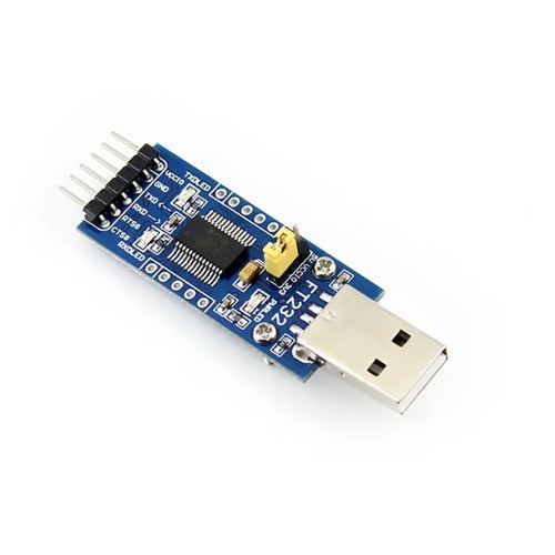 Waveshare FT232 USB UART Board Type A, USB to TTL UART Communication Module
