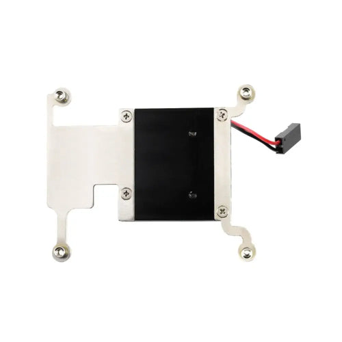 Waveshare Low-Profile CPU Cooling Fan for Raspberry Pi 4B/3B+/3B w/ Aluminum Alloy Bracket (w/ GPIO Adapter)