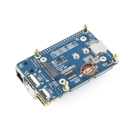 Waveshare Mini-Computer Based on Raspberry Pi Compute Module 4 (not Included), Mini IO Board Full Ver (UK)