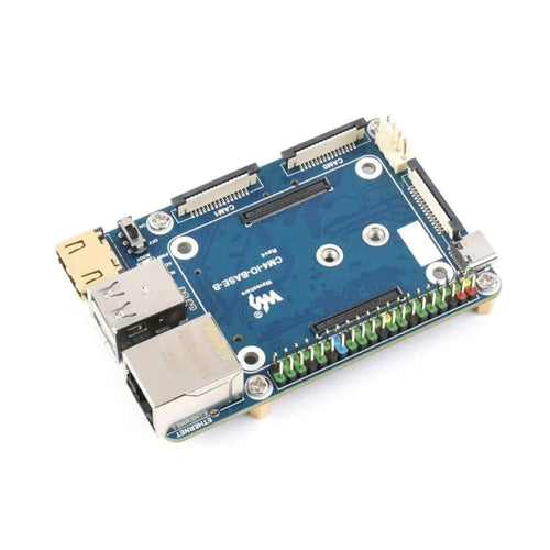 Waveshare Mini-Computer Based on Raspberry Pi Compute Module 4 (not Included), Mini IO Board Full Ver (UK)