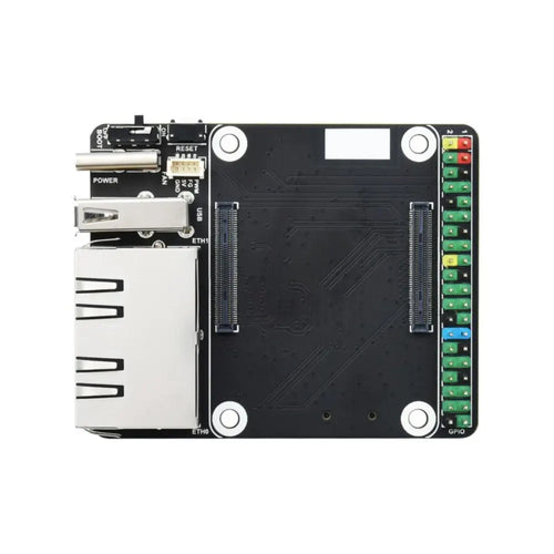 Waveshare Mini Dual Gigabit Ethernet Mini-Computer Kit for Raspberry Pi Compute Module 4 (UK)