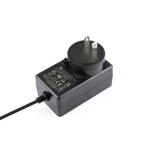 Waveshare Power Supply, Power Adapter, 12V/2A, DC Jack Output (UK)