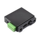 Waveshare Rail-Mount SX1262 LoRa Data Transfer Unit, RS232/RS485/RS422 to LoRa (HF, No Power Supply, No Plug)
