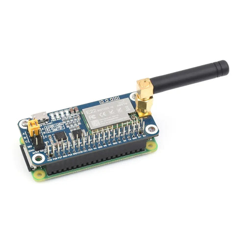 Waveshare SX1262 LoRa HAT for Raspberry Pi, 915MHz Frequency Band (America, Oceania, Asia)