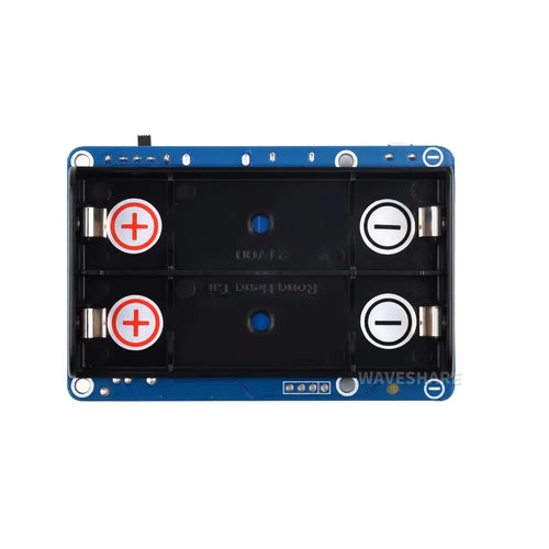 Waveshare UPS HAT (D) for Raspberry Pi, Supports 21700 Li Battery (not Included), 5V Uninterruptible Power Supply, Pogo Pins Connector