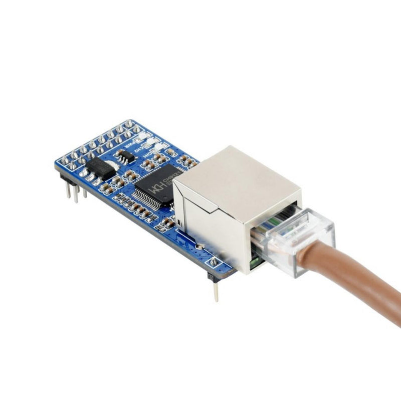 2CH UART To Ethernet Converter, Serial Port Transparent Transmission Module