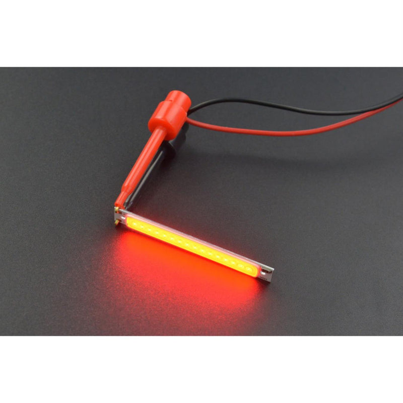 5V COB LED Strip Light (Red)