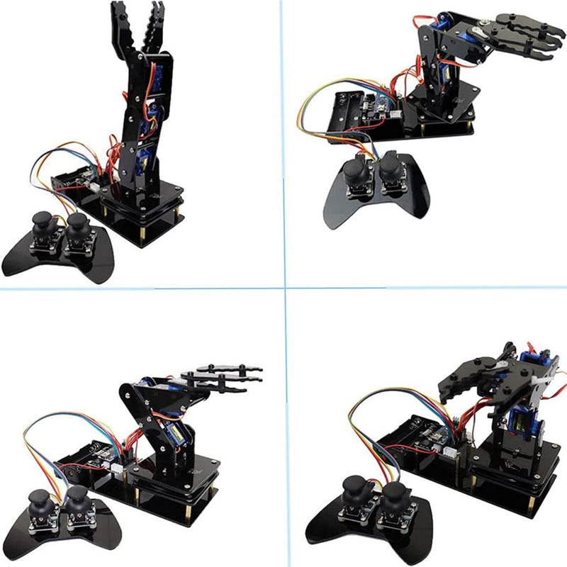 RobotShop M100RAK V4 Modular Robotic Arm Kit (No Electronics) - RobotShop