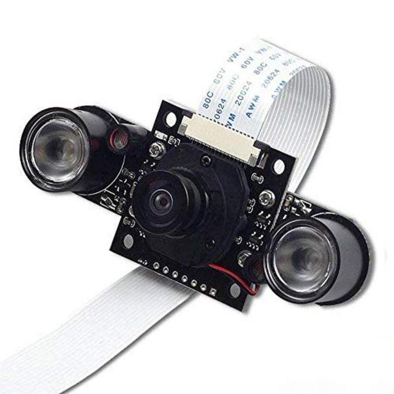 Arducam 5MP OV5647 Camera Module for Raspberry Pi w/ IR LED for Night Vision