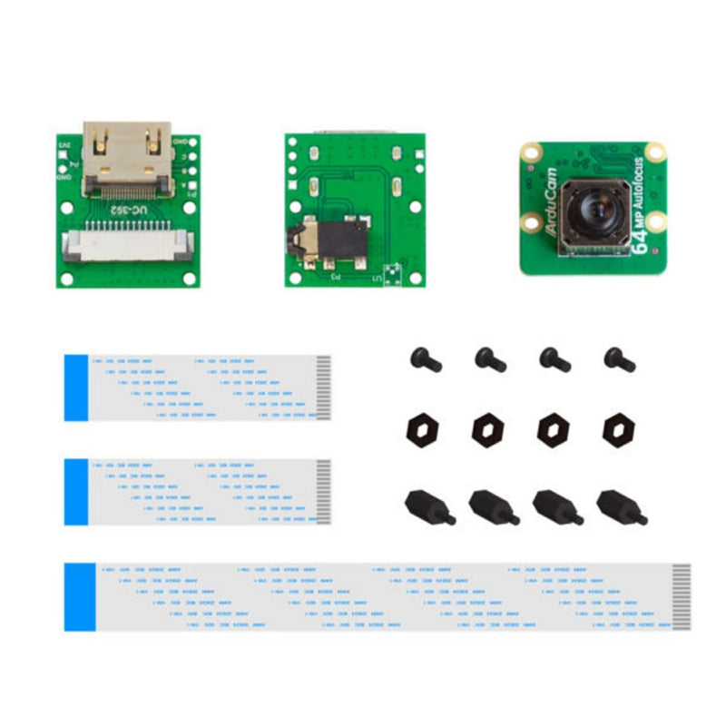 ArduCam 64MP Camera & CSI-to-HDMI Adapter Set