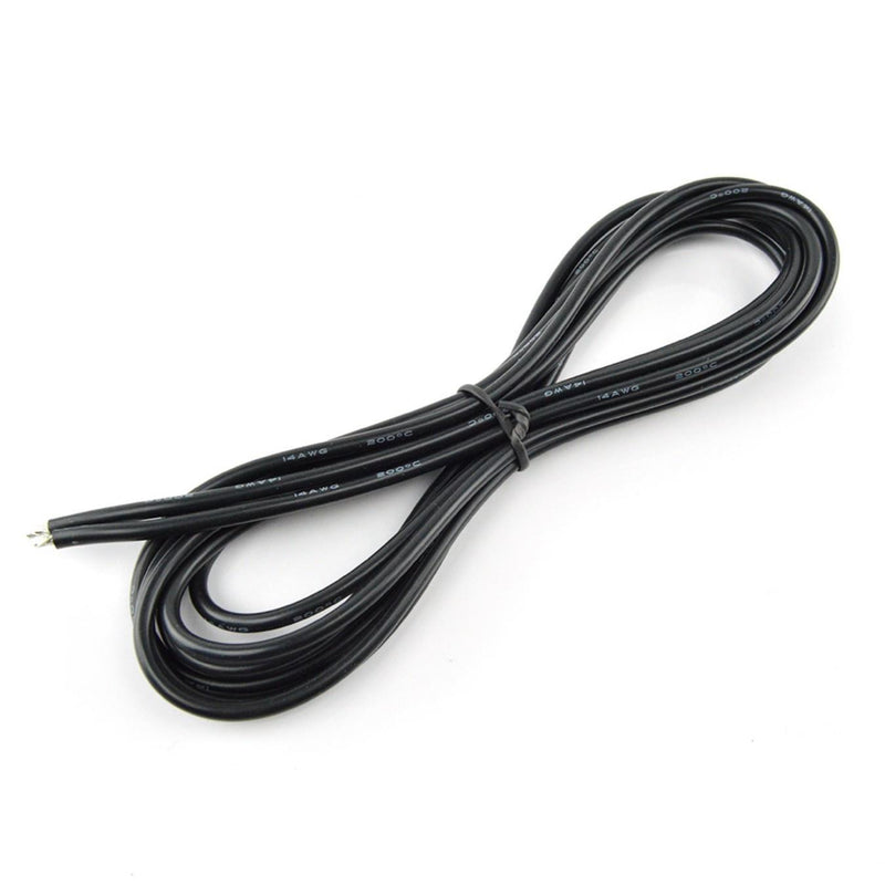 Black Silicon Wire AWG14 (3m)