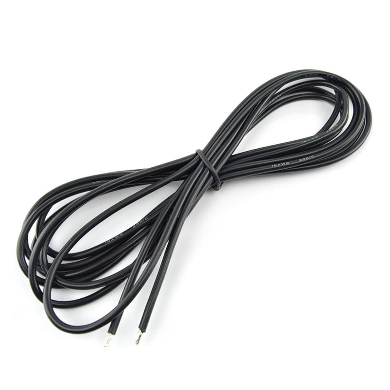Black Silicon Wire AWG16 (3m)